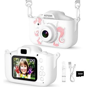 Kindercamera, 2,0 inch display digitale camera voor kinderen, cadeau voor jongens en meisjes van 3 tot 11 jaar, 1080p HD anti-vallen, fototoestel voor kinderen, als verjaardagscadeau, kerstspeelgoed