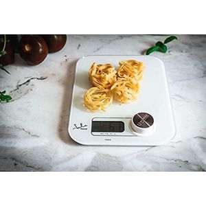 Jata Hogar 775 weegschaal zonder batterijen, gehard glas, klein