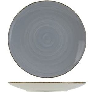 Cosy & Trendy Platte borden, graniet, denim-D27 cm, 6 stuks