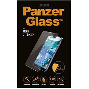 Panzerglass 'Edge-TO-Edge' voor Nokia 7.1 Plus/X7, Black