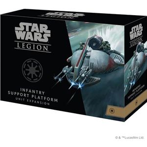 Atomic Mass Games, Star Wars Legion: Galactic Republic Expansions: Infantry Support Platform, Unit Expansion, Miniatures Game, Ages 14+, 2 Players, 90 Minutes Playing Time