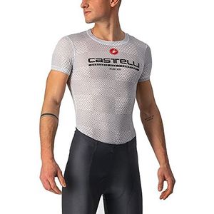 CASTELLI 4522034-870 Pro Mesh BL Short Sleeve Heren T-Shirt Silver Gray M