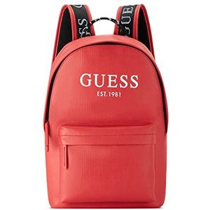 GUESS Unisex-Outfitters Designer, rugzak, werktas, draagtas, Rood, One Size