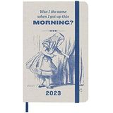 Alice In Wonderland Wekelijkse Kalender Van 12 Maanden, Zakformaat, Amandelwit (Alice)