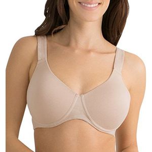 Fruit of the Loom Women's Anti-Gravity Wire-Free Bra, Sand, 44D
