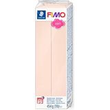 STAEDTLER 8021-1LB-43 FIMO zachte ovenhardende modelleermassa. Groot blok 465g (1 lb). Kleur: lichtroze