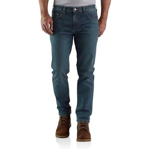 Carhartt - Rugged Flex Relaxed Fit 5-Pocket Tapered Jean - Blauw - Katoen