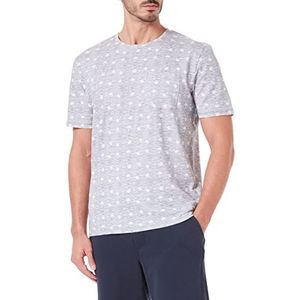 Pioneer Authentic Jeans T-shirt voor heren, regular fit, staal, S