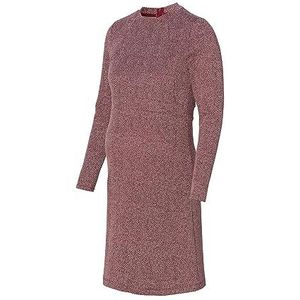ESPRIT Maternity Dress Nursing Lange mouw, Plum Red - 606, XS