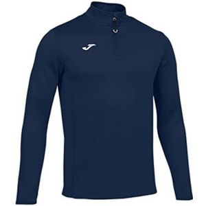 Joma - Sweat-Hirt - Heren - Met Halve Rits - Effen - Lange Mouwen - Fleece Voering