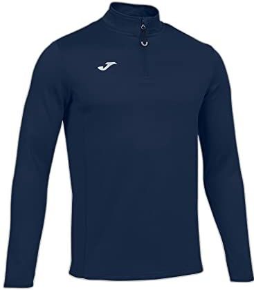 Joma - Sweat-Hirt - Heren - Met Halve Rits - Effen - Lange Mouwen - Fleece Voering