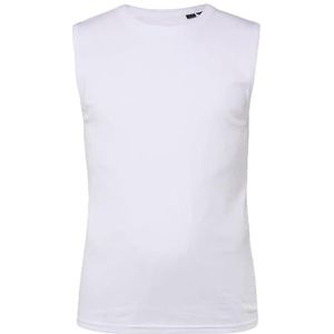 JP 1880, heren, grote maten, onderhemd, brede bandjes, geribbeld, sneeuwwit, 6XL