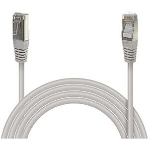 Waytex 33090 netwerkkabel RJ45 Cat6 afgeschermd FTP 20m grijs