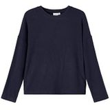 Name It - Nkfvicti Ls Knit Noos - Meisjespullover - Dark Sapphire