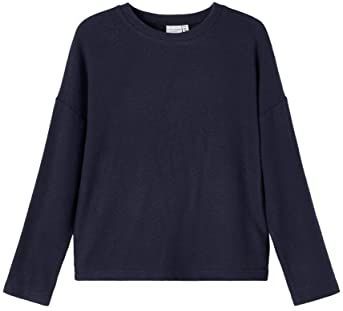 Name It - Nkfvicti Ls Knit Noos - Meisjespullover - Dark Sapphire