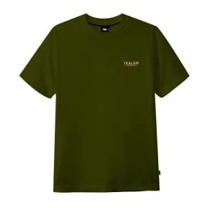Tealer T-shirt Basic ss23, kaki, L unisex, Khaki (stad), L