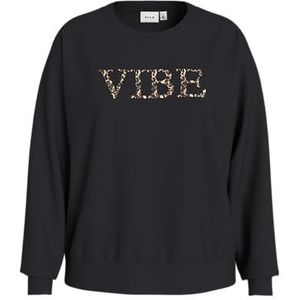 Visiffi Love L/S Sweat/Lc, zwart beauty, L