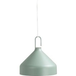 Zafferano - Amelie - Hanglamp - Bladgroen - Oplaadbaar - Draadloos - Dimmer - Hoogte 12 cm