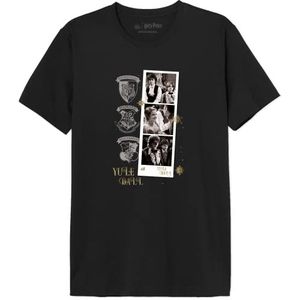 HARRY POTTER T-shirt heren, Zwart, XXL