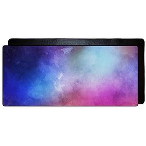 Bonamaison, Rechthoek Digitaal Bedrukt Gaming-muismat voor gamers, antislip onderkant, voor kantoor en thuis, enkelspeler-games L, afmetingen: 90 x 40 cm