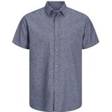 Jack & Jones Summer Linen Overhemd Met Korte Mouwen