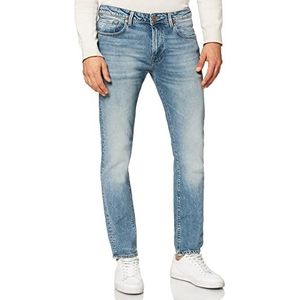 Selected Homme Slim Fit Jeans Faded voor heren, blauw (light blue denim), 34W x 34L