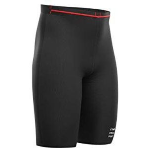 Compressport Compressieshorts, uniseks, zwart, T2