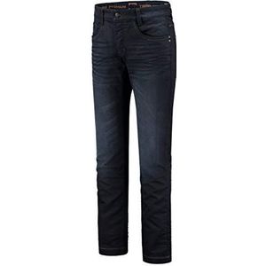 Tricorp 504001 premium stretch jeans, 82% katoen/16% polyester/2% elastaan/98% katoen/2% elastaan, 360 g/m², denim blauw, maat 34-36