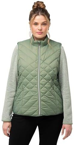Ulla Popken - Bodywarmer - Groen