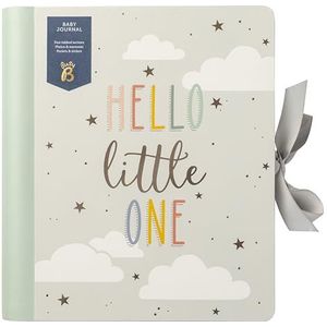 Busy B - Baby B dagboek met vakken en stickers, neutraal, crème, 4292AMZ