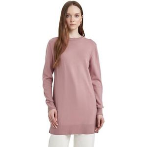 DeFacto Lange overhemden met lange mouwen tuniek overhemden (roze, S), roze, S