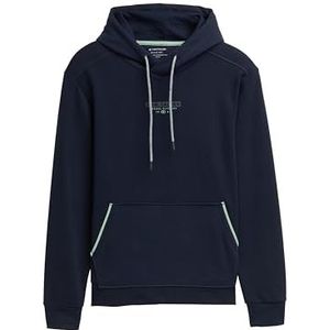 TOM TAILOR Sweatshirt voor heren, 10668 - Sky Captain Blue, XXL