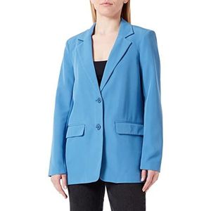 Vila Dames Vikamma Loose Noos Blazer, Federal Blue, 34