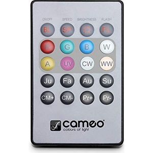 Cameo Light CLPFLAT1REMOTE infrarood afstandsbediening voor Flat PAR CAN koplampen