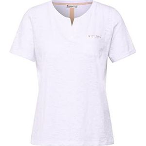 Street One T-shirt voor dames, wit, 38