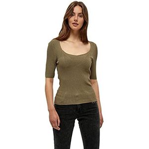 Desires Dames Geisha Rib Tee Trui Trui, Zeemeermin Groen, XXL