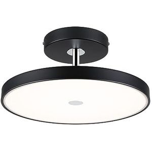 Paulmann 96776 LED-plafondlamp Smart Home Zigbee Hildor 2700 K 2000 lm 230 V 25 W dimbaar zwart mat, chroom