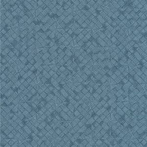 Lutèce Behang in lederlook, kastpatroon, blauw | vinyl op vlies | 11170501 | slaapkamer, woonkamer, hal, woonkamer