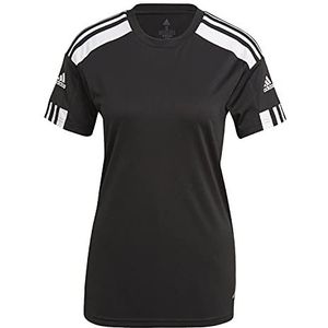 adidas dames T-shirt met korte mouwen Squadra 21 Jersey, zwart/wit, XL