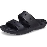 Crocs Classic sandalen, uniseks, volwassenen, Zwart, 36/37 EU