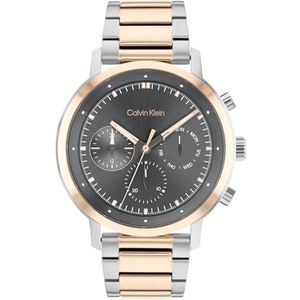Calvin Klein CK25200064 Horloge - Zilver - Roestvrijstaal - Quartz - Mineraalglas