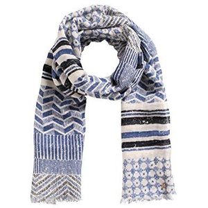ESPRIT dames sjaal, blauw (navy 400), One Size (Fabrikant maat:ONESIZE)