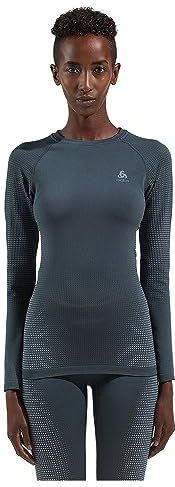 Odlo - PERFORMANCE WARM ECO - Thermoshirt - Zwart - 100% Gerecycled Materiaal