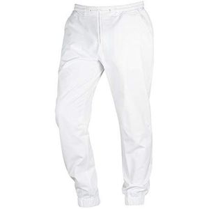 BP 1737-311-0021-XLn vrijetijdsbroek voor mannen, stretchstof, 260,00 g/m² stofmix met stretch, wit, XLn