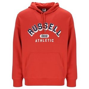 Russell Athletic A30332-ML-411 Shadow-Pull Over Hoody Heren Sweatshirt met Capuchon Sodalite Blue Maat S