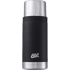 Esbit Sculptor Thermosfles, geïsoleerde fles van roestvrij staal voor warme en koude dranken, 750 ml, zwart