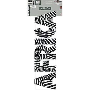 PLAGE 153722 Stickers - Muurkleefmaat 2XL Afrika, Zwart (30 x 120 cm)