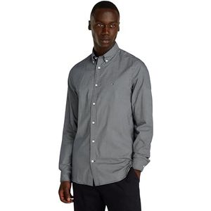 Tommy Hilfiger - Klassiek Overhemd - Wit - 100% Katoen