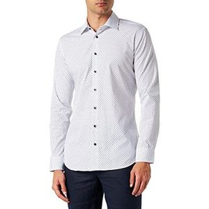 Seidensticker Men's Extra Slim Fit shirt met lange mouwen, lichtblauw, 38, lichtblauw, 38