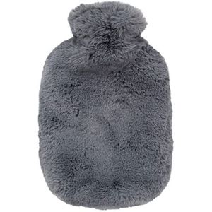 Fashy - Bouillotte - 2 L - Housse en Fourrure Synthétique - Oeko-Tex Standard 100